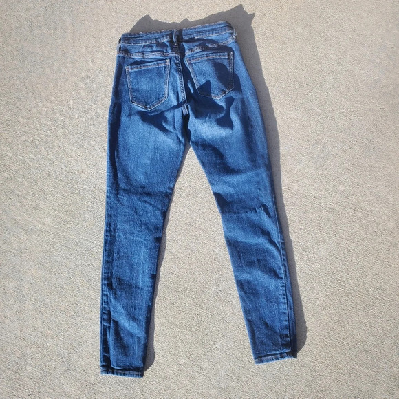 Old Navy Rockstar Super-Skinny Jeans Women's Size 6 Long - Picture 10 of 11